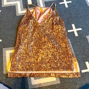 Sequins tank